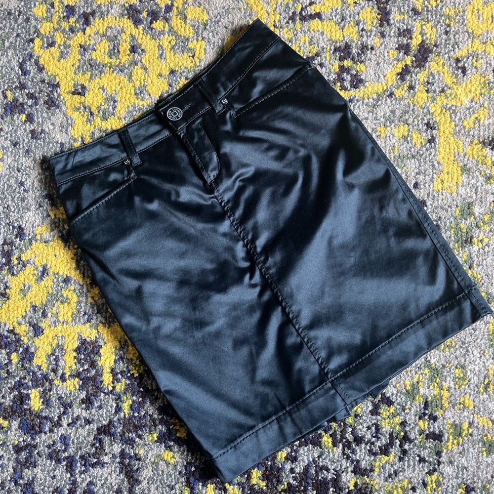 Y2K Vintage Liu Jo Jeans satin military pencil skirt